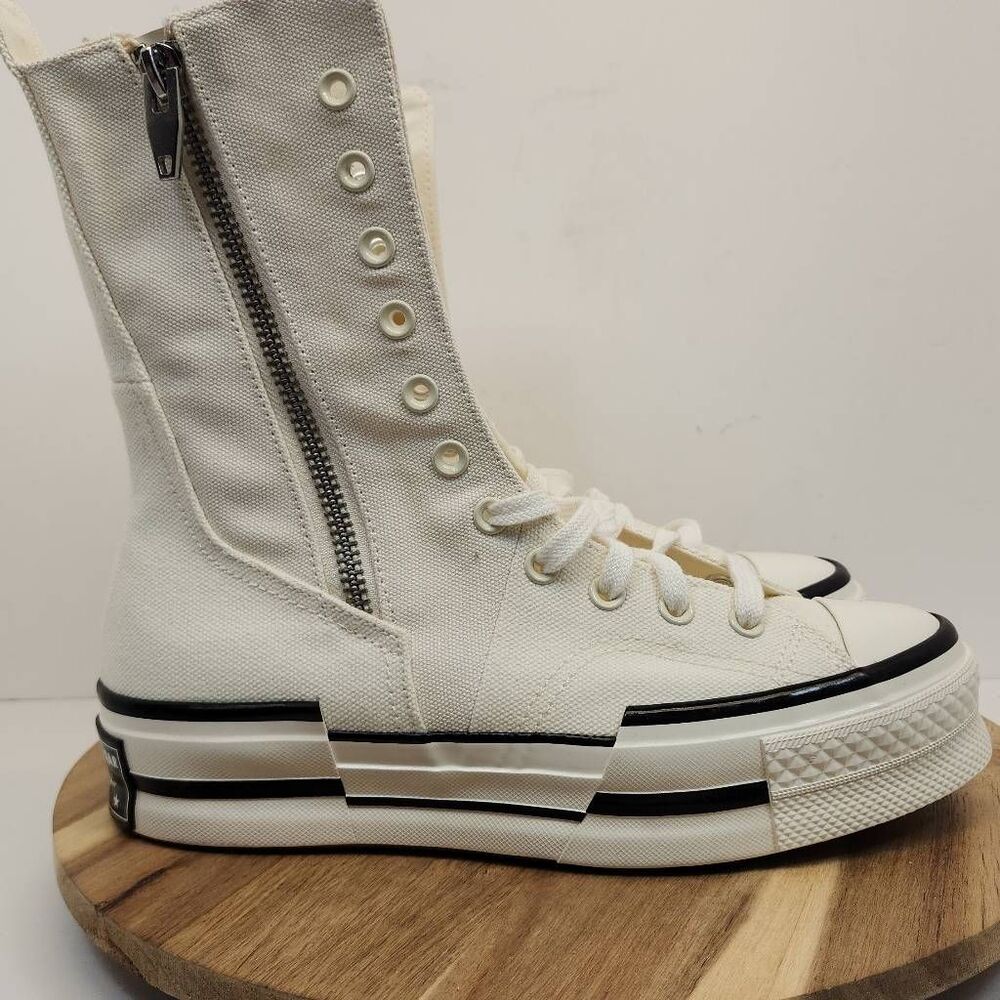 Converse A08261C Chuck 70 Plus Xhigh Women's Sneaker Size 9.5 White